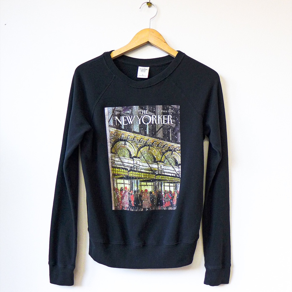The New Yorker sweatshirt Abercrombie & Fitch sz S